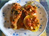 Pollo a la cazadora