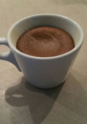 Une photo de Moelleux chocolat, cœur coulant schoko-bons