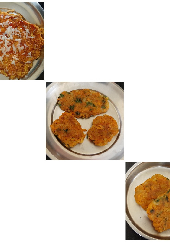 கேரட் ஹேஷ் பிரவுன்(Carrot Hash brown) செய்முறை முக்கிய புகைப்படம்