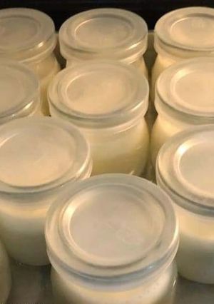 Hình của món Sữa chua bất bại.