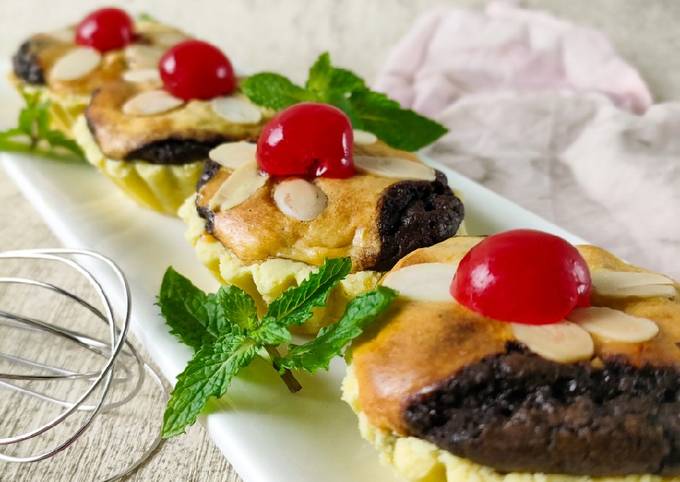 Cara Memasak Pie Brownies Tepung Ketan Keju (478) Farah Quinn