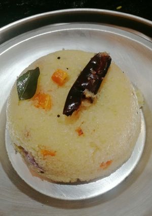 A picture of Vegetable upma.