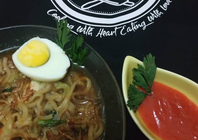 Resep Mie Godok Simple Oleh Meirina Cookpad