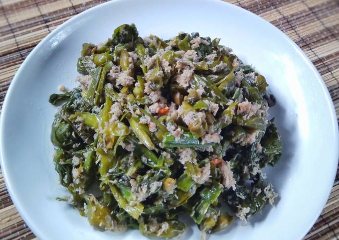 Anti Ribet, Memasak Urap genjer / Kluban genjer Murah