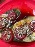 Nopal asado con queso