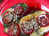 Nopal asado con queso