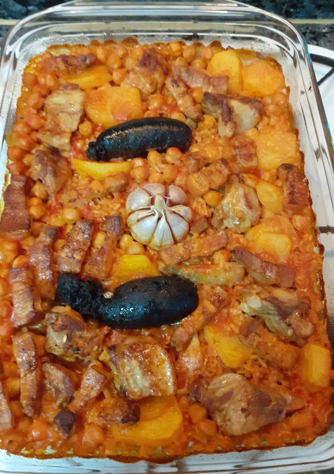 Una foto de Arroz al horno