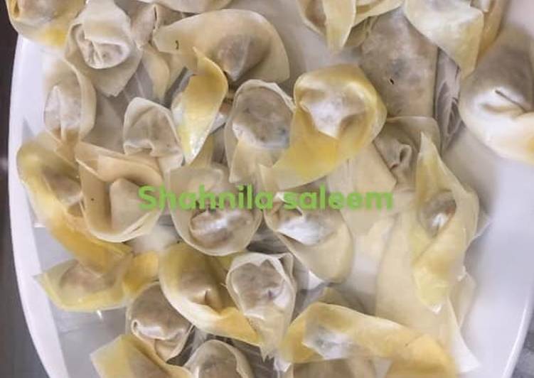 Easiest Way to Prepare Chicken Wonton in 20 Minutes for Family