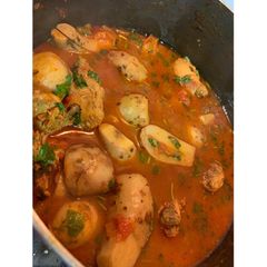 A picture of Arvi gosht.