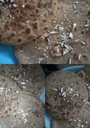 A picture of Mawa paratha.