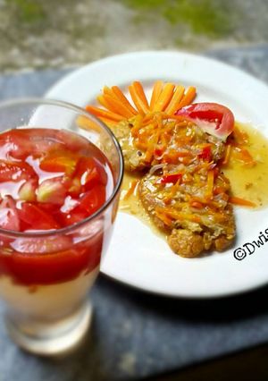 Foto resep Steak Tempe Saus Tiram Pedas