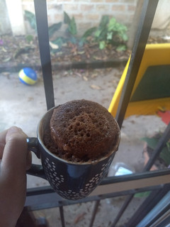 Una foto de Bizcochuelo en taza