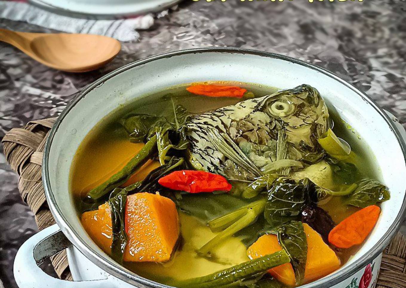 Sayur Asam Ubi Ikan Nila