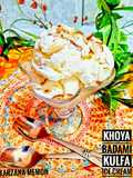 Khoya Badami Kulfa ice cream