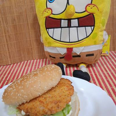 Cangreburguer de Bob Esponja Receta de Evita- Cookpad