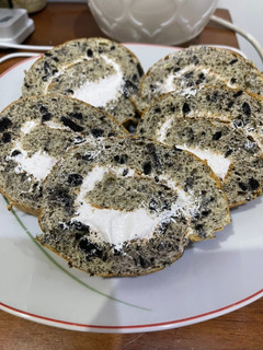 Foto resep Bolu gulung oreo / cookie cream