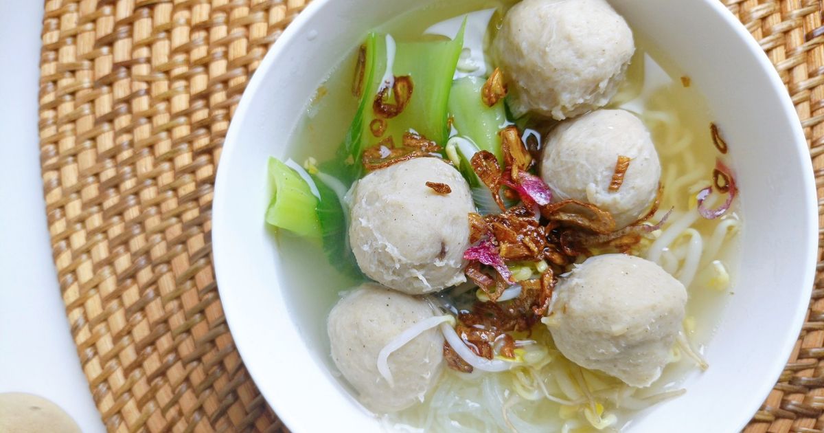 Bakso Sapi Ayam Kuah Bening