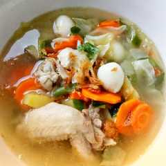 Sayur Sop ayam রেসিপির প্রধান ছবি