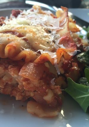 A picture of Celebration Lasagna.