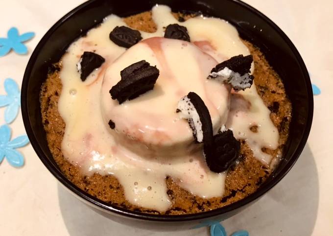 Step-by-Step Guide to Make Mario Batali Cookies n cream mug cake