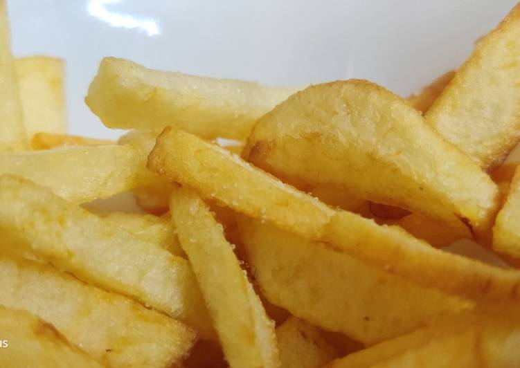 Step-by-Step Guide to Make Quick Delicious crispy french fries