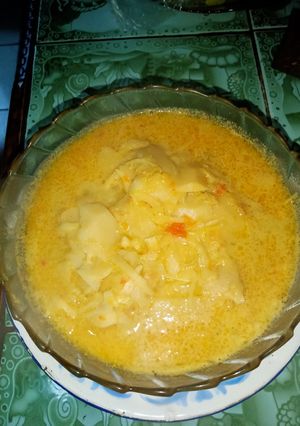 Foto resep Sayur rebung santan