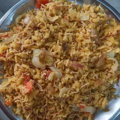 A picture of Veg poha.