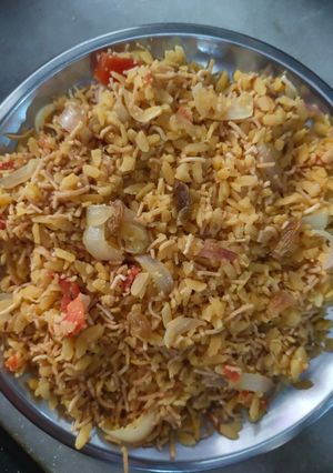 A picture of Veg poha.