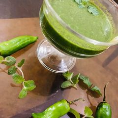 Green Chutney Recipe A picture of Green Chutney Recipe.