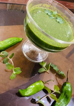 A picture of Green Chutney Recipe.