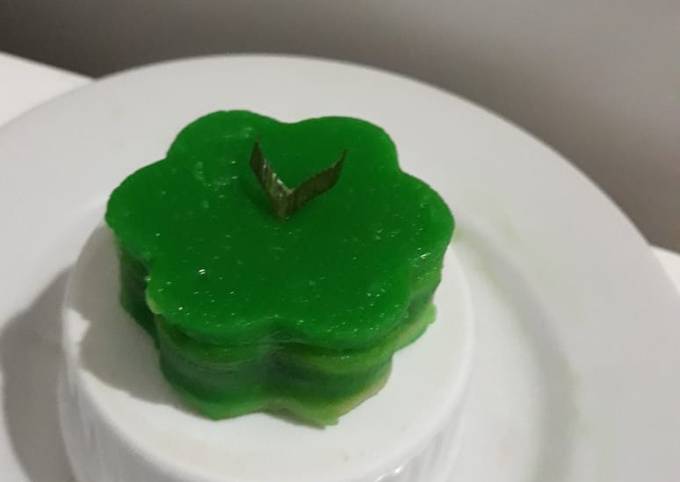 Kue Lapis Tepung Beras Bunga anti Gagal