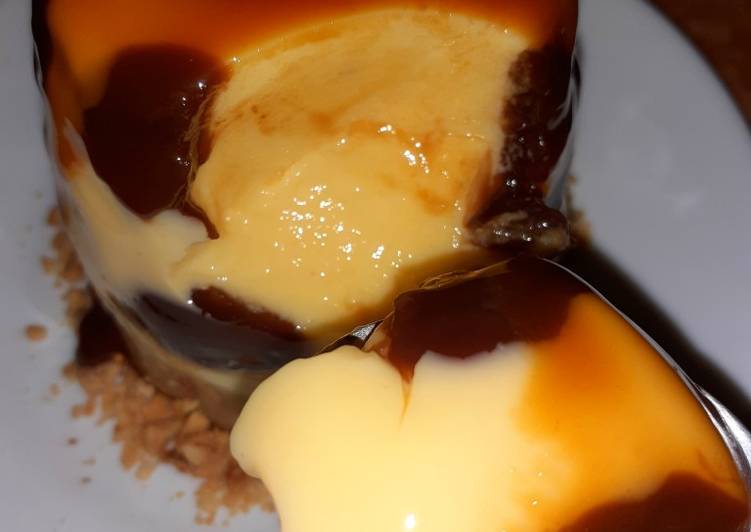 Flan de manzana 🍮🍎