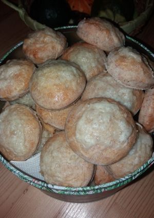 Pogácsa teljes kiőrlésű liszttel recept fotója