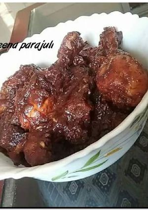A picture of Chicken masala Nepali tadka.