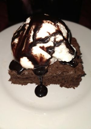 Una foto de Brownie de chocolate 😋😋