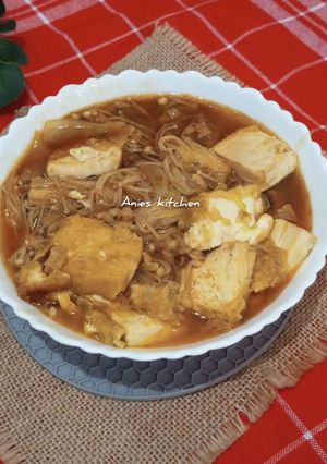 Foto resep Tumis Enoki Tahu