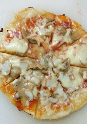 Foto resep Pizza jamur sosis