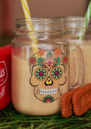 Foto principal de Batido de vainilla con galletas Lotus