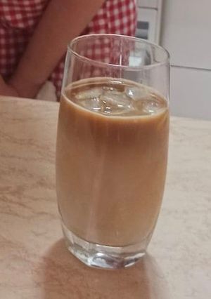 Una foto de Latte helado