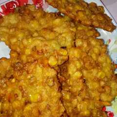 A picture of Bakwan Jagung wortel.