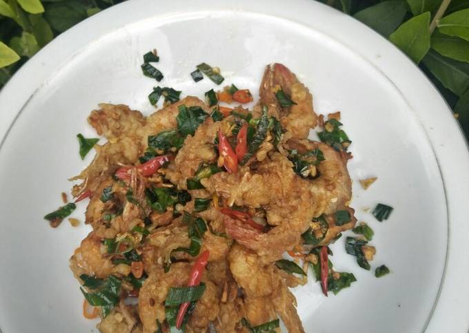 Udang Goreng Tepung Cabai Garam