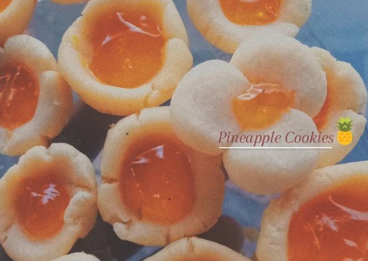 Cara Gampang Menyiapkan Pineapple Cookies Panggang yang Menggugah Selera