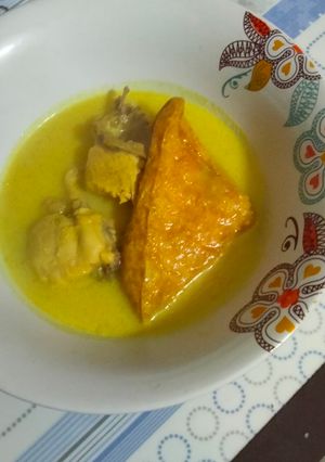 Foto resep Opor ayam tahu