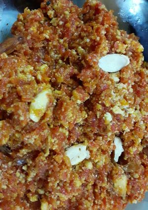 A picture of Gajar ka Halwa.