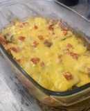 Картопля з мʼясом та грибами під сиром 😋