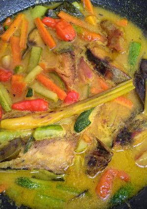 Foto resep 10. Tongkol / Ikan Acar Kuning