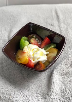 A picture of Tomato Tasting Caprese.