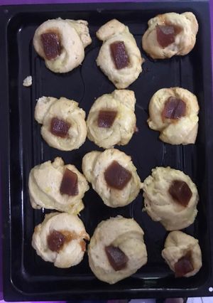 Una foto de Facturas de membrillo y crema pastelera