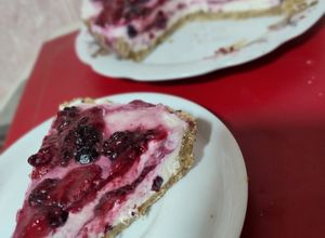 Una foto de Cheesecake de Frutos Rojos