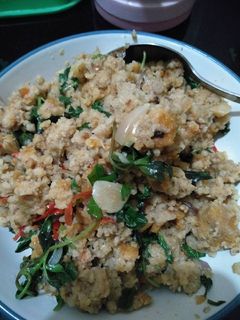 Foto resep Tumis oncom kemangi
